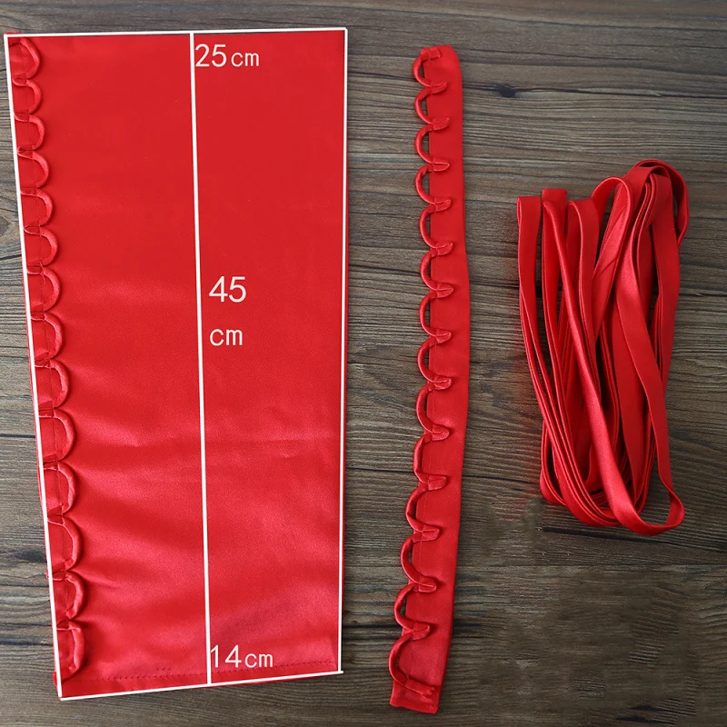 3pcs/set esküvői ruhát Cipzár Kicserélés Alkalmazkodó m Fűző Hátsó készlet lace-up Szatén Pántlika Kapcsolat számára menyasszonyi Díszvacsora estélyi Bor színe