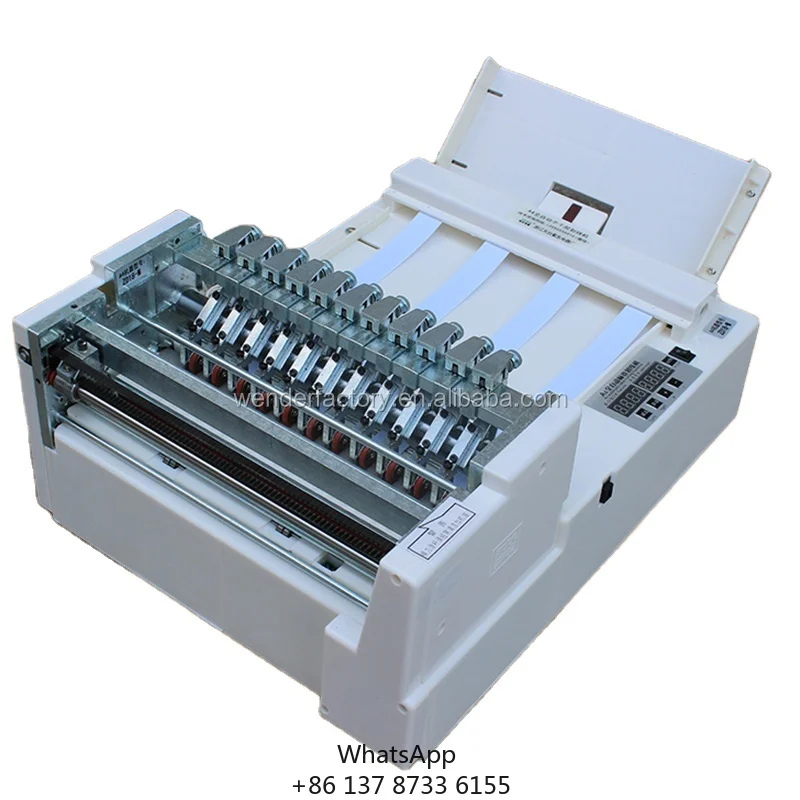 A4 Size High Speed Automatic Vertical And Horizontal Sticker Label Half Cutting Machine