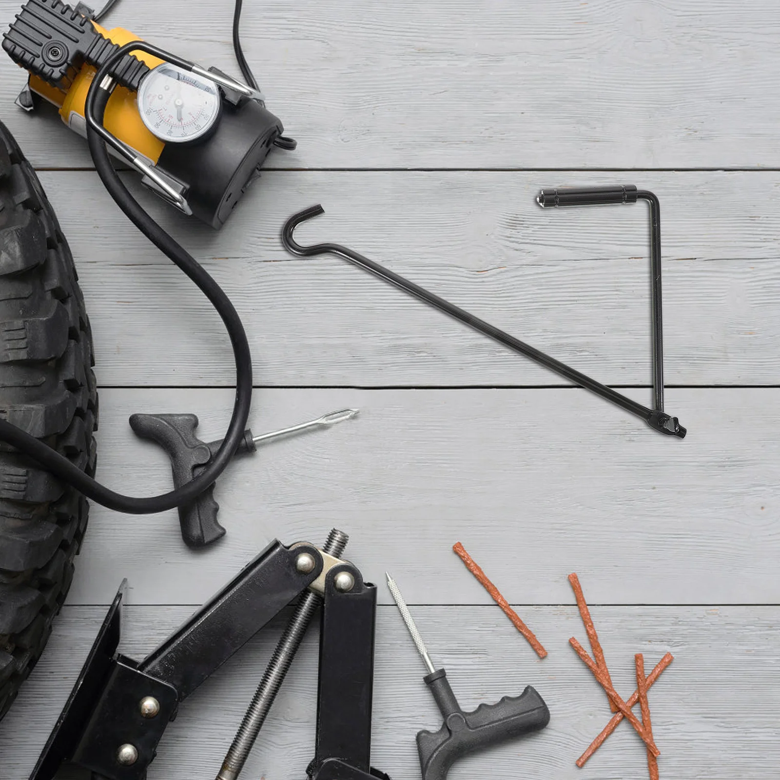 

SEWOART Portable Car Jack Handle Replacement Crank Hook for Emergency Lifting Tool Handheld Auto Repair Equipment