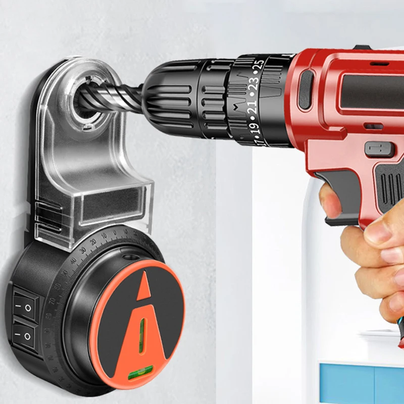

Laser Drill Dust Collector Vacuum Wall Hanging Cleaning Tools Portable Hammer Drills Punching Tool Household Dust Collector