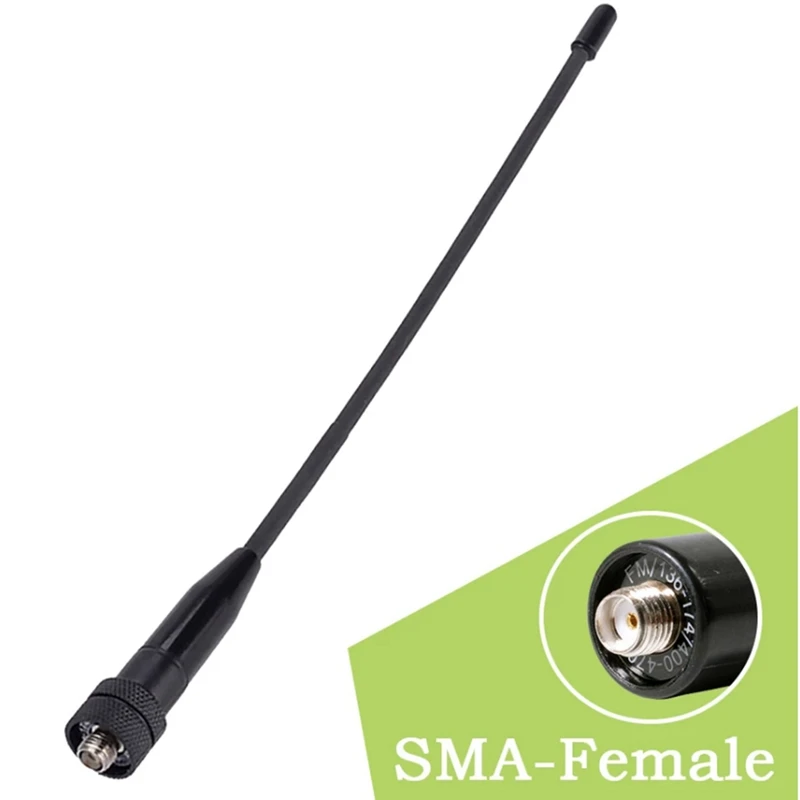 SMA Female Two Way Raido Walkie Talkie Antenna for Baofeng UV-5R Woxun HYT PUXING Kenwood YAUSE ICOM