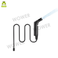 WOWER Portable Bidet Handheld Sprayer for Hygiene Cleaning 2M Hose Shattaf Rechargeable Travel Camping Bidet Shower Sprayer