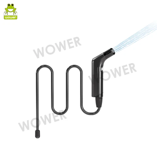 WOWER-rociador de mano para bidé portátil, para limpieza higiénica, manguera de 2M, recargable, para viaje, Camping, bidé, ducha