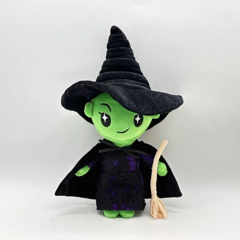 Anime WICKED Medium Stylized Stuffed Doll Toy Cartoon Cute Soft Sorceress Stuffed Doll Room Decoration Toy For Kid Gift