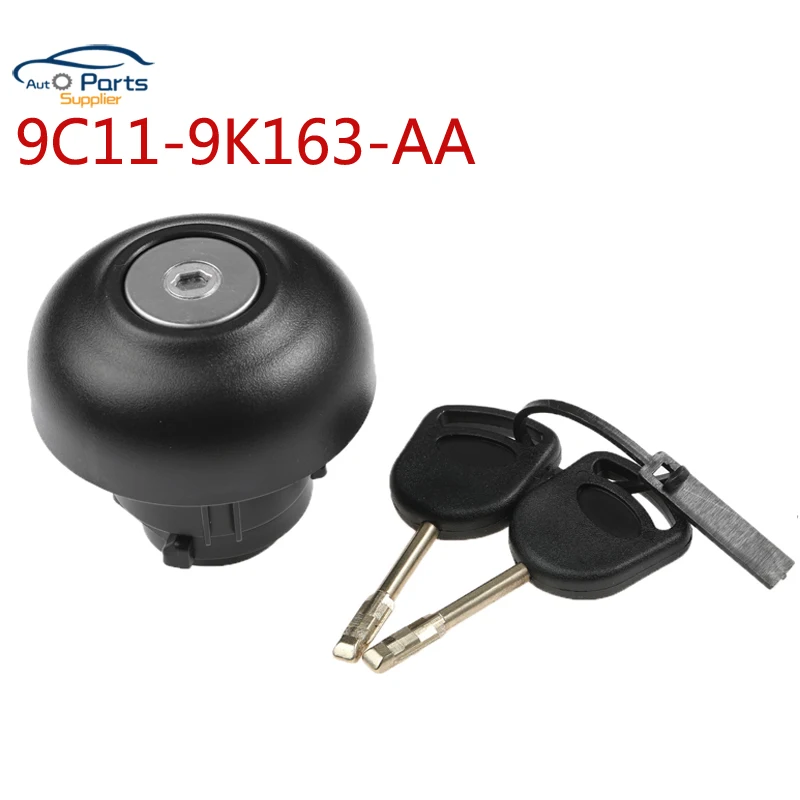 New 9C11-9K163-AA For Ford Tansit Mk7 2006- 2018 Ignition Switch & Lock Barrel Cylinder Set + 2 Keys 9C119K163AA