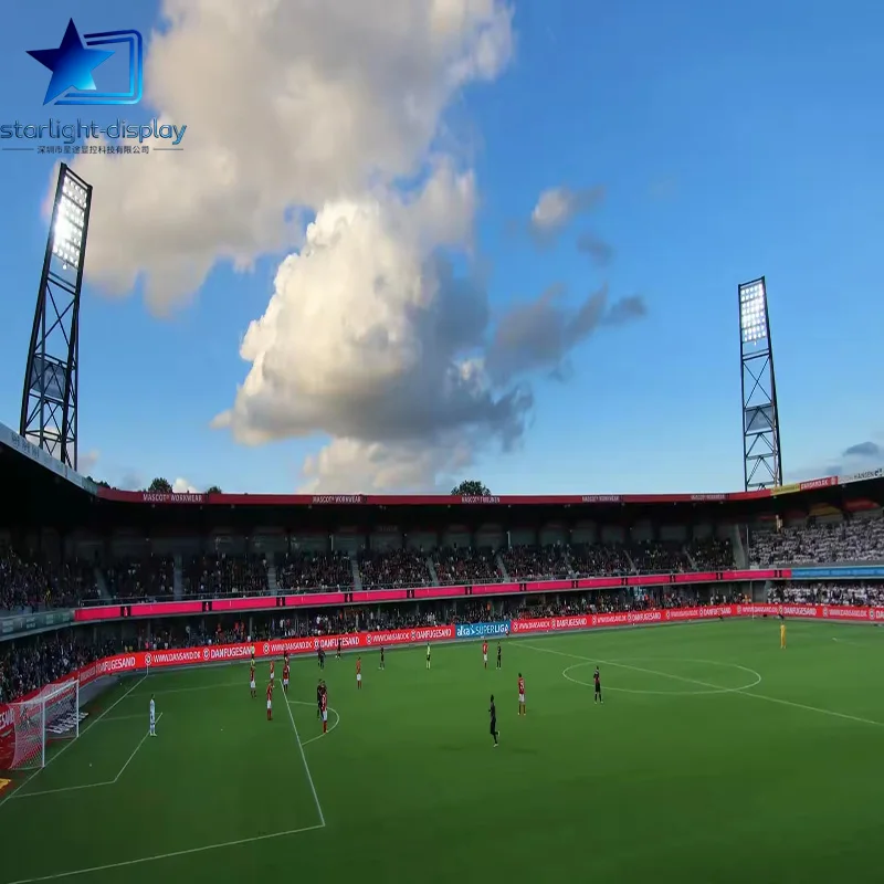 Hot Sale Outdoor Full Color P10 Perimeter LED Screen for Sports Stadium