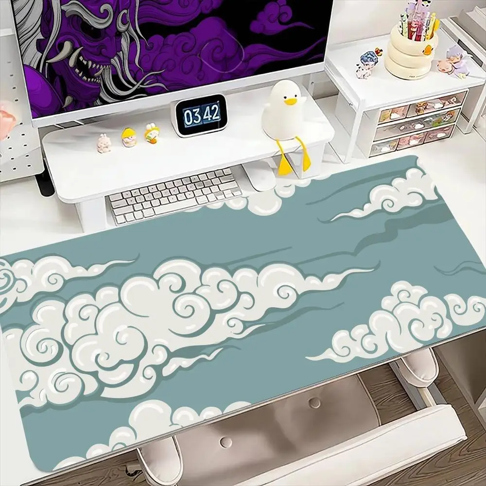 

Japanese style Mouse Pad 900x400MM Large Gaming Mousepad Keyboard Gamer Rubber Anti-wrinkle Anti-Slip Bottom Desk Mat
