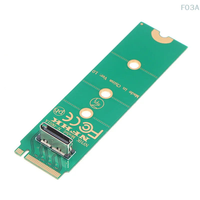 Nvme M.2 Ngff Interface To Oculink Sff-8611 Adapter Card Without Cable