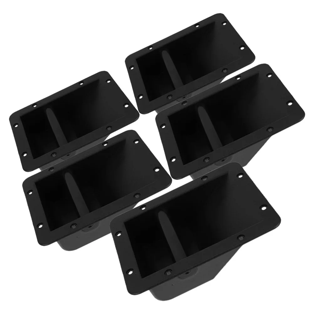 

5pcs Speaker H Replacement Durable Plastic Amplifier H les Smooth Surface Easy Install Suitable for Most Speakers