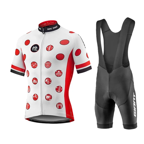 Imagen 2 del producto 2023 nueva bicicleta Jersey GIANT Maillot Ciclismo Hombre Ciclismo camisa babero corto Ciclismo Jersey conjunto ropa de bicicleta para Hombre Ciclismo