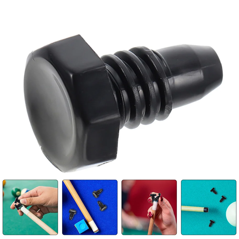 

10Pcs Small Pool Cue Bottom Protectors Fine Workmanship Durable Protection Billiard Accessories Billiard Cue Covers
