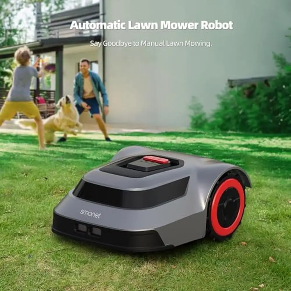 Robotic Lawn Mower Smart Control Automatic Charging Path Planning Collision Avoidance Intelligent Rain Detection and Boundary