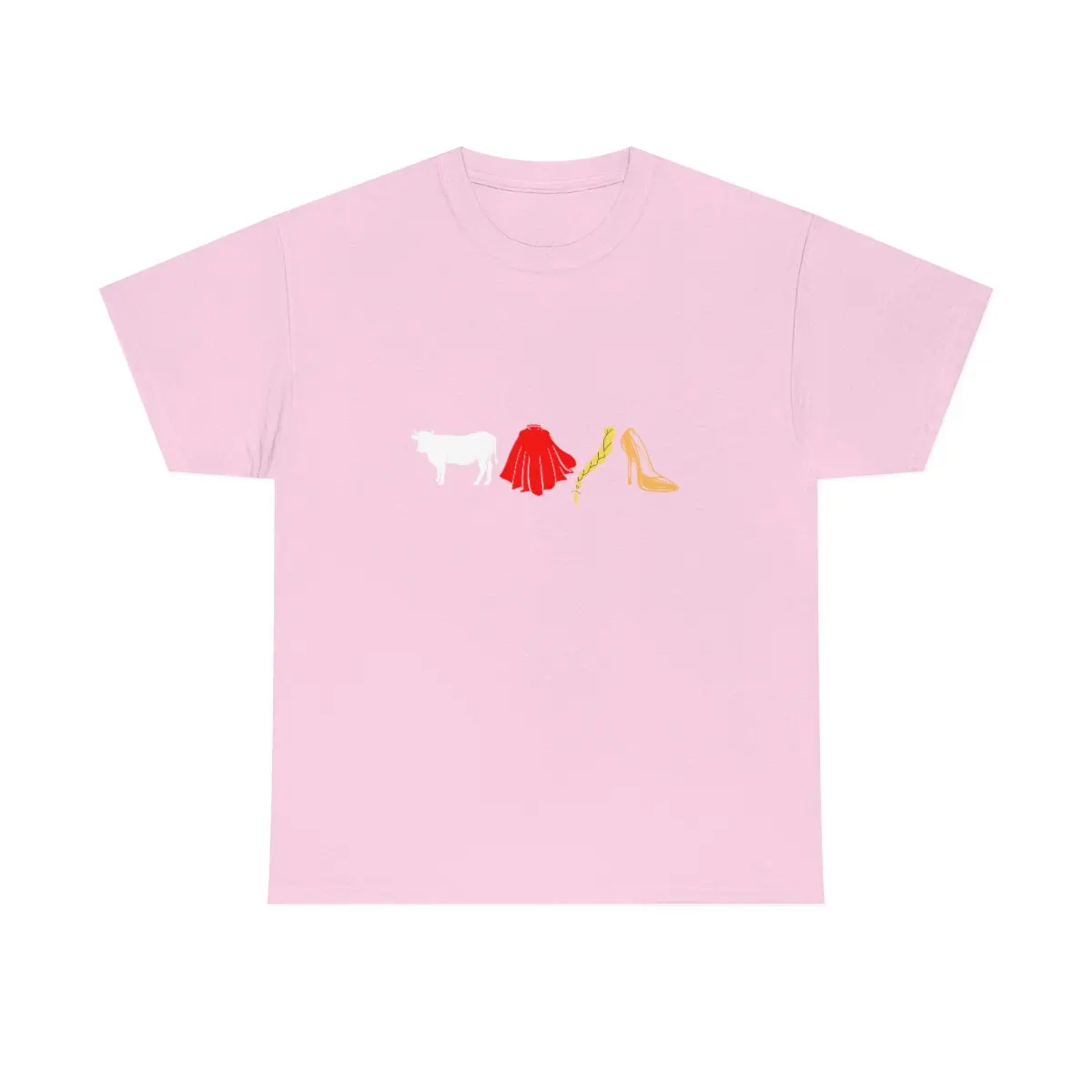 INTO THE WOODS Cow Cape Hair Slipper Fairy Tale Musical Broadway T Shirt | Sondheim Theater Kid Tee Lyrics Subtle Merch