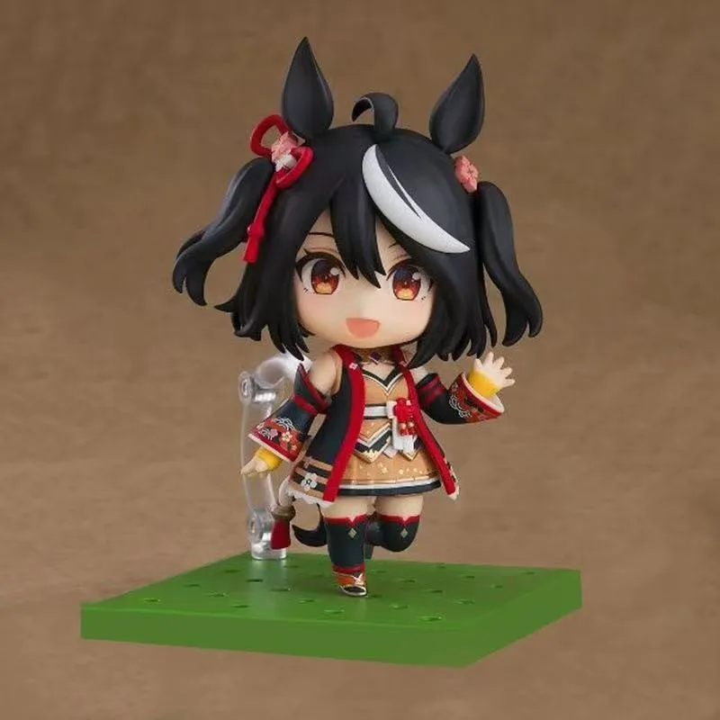 Nendoroid Chibi Uma Musume Pretty Derby Anime Figuren Tokai Teio Mejiro Gold Ship Rice Shower Special Week Collectible Model