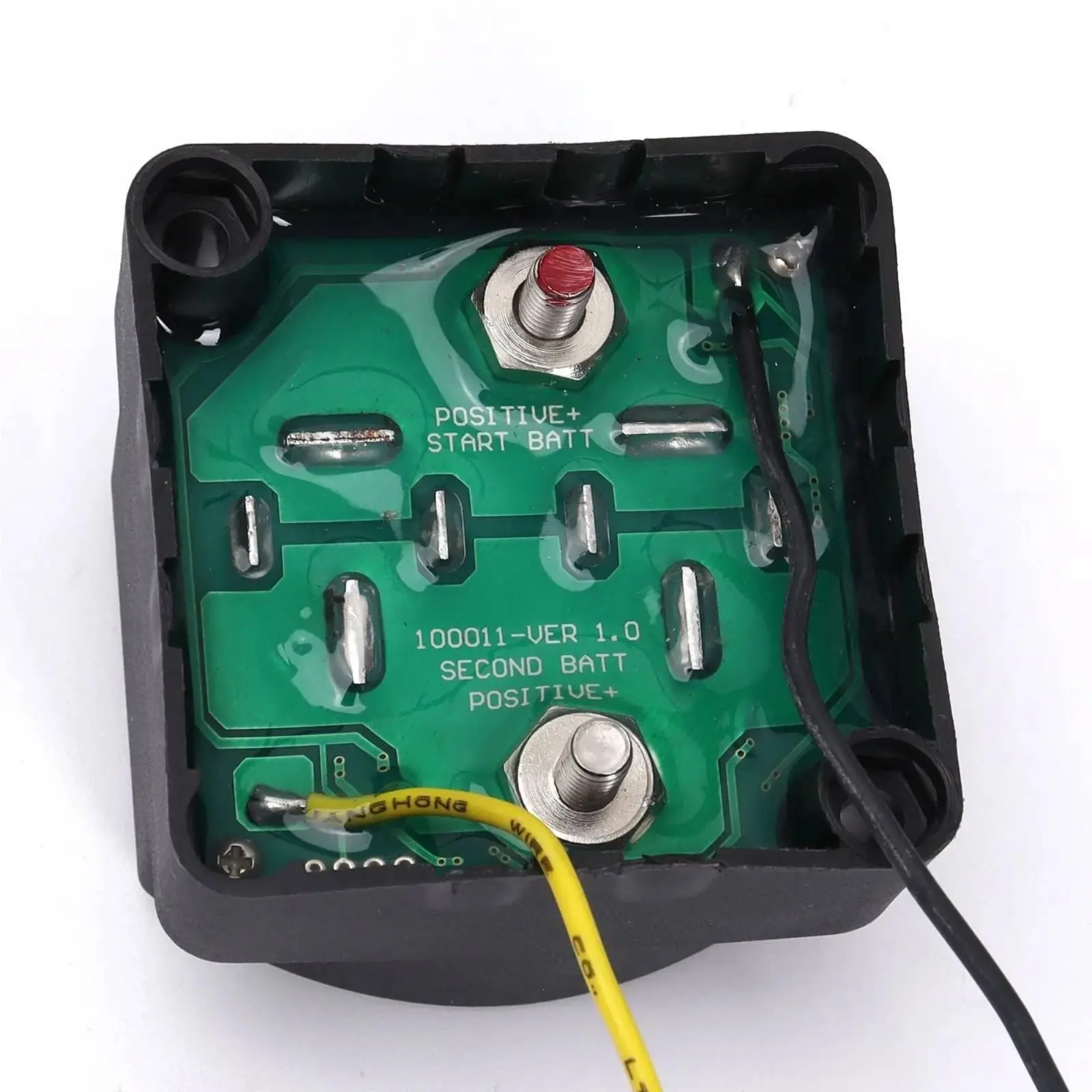 

Smart Two-Battery Battery Isolator High Current Marine Battery Isolator Voltage Sense Relay Kit LED Indicator Vehicle Electrical