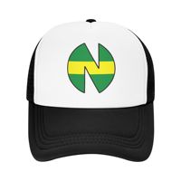 Breathable Anime Captain Tsubasa 2025 Nankatsu Green Yellow Logo Sport Mesh Baseball Caps Women Male Hip Hop Trucker Cap