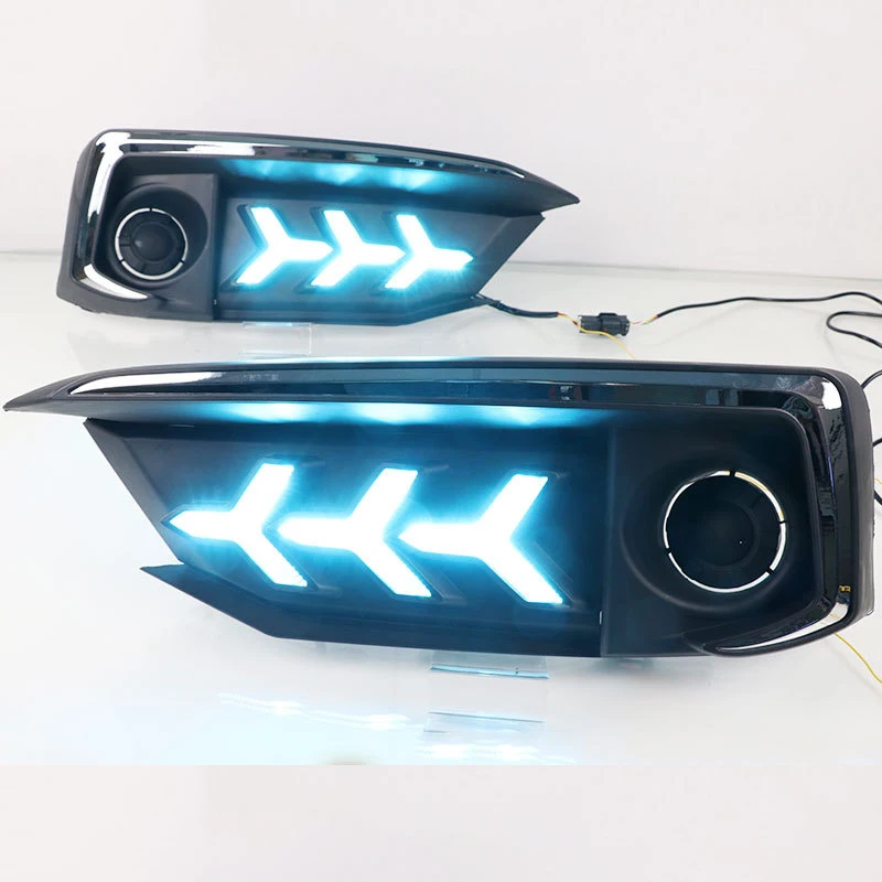 

Gobison Led Daytime Running Light DRL Fog Lights for Honda Civic 2019-2020 Daytime Running Lights