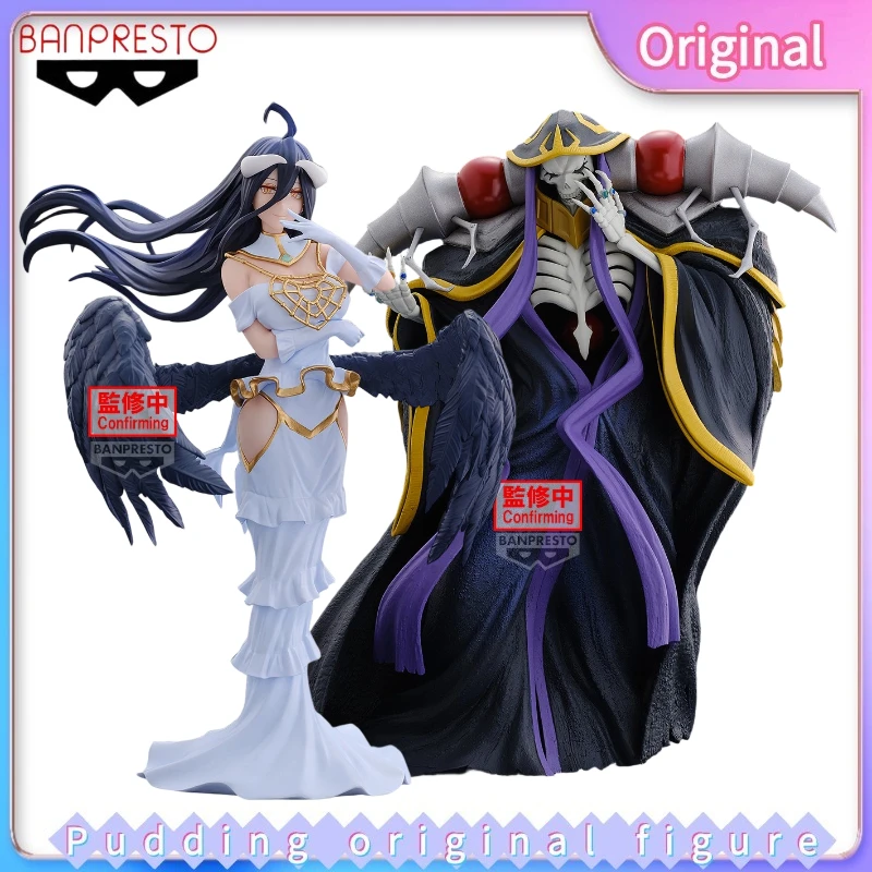 

BANDAI BANPRESTO OVERLORD Albedo / Ainz Ooal Gown Collection Doll Anime Figure Model