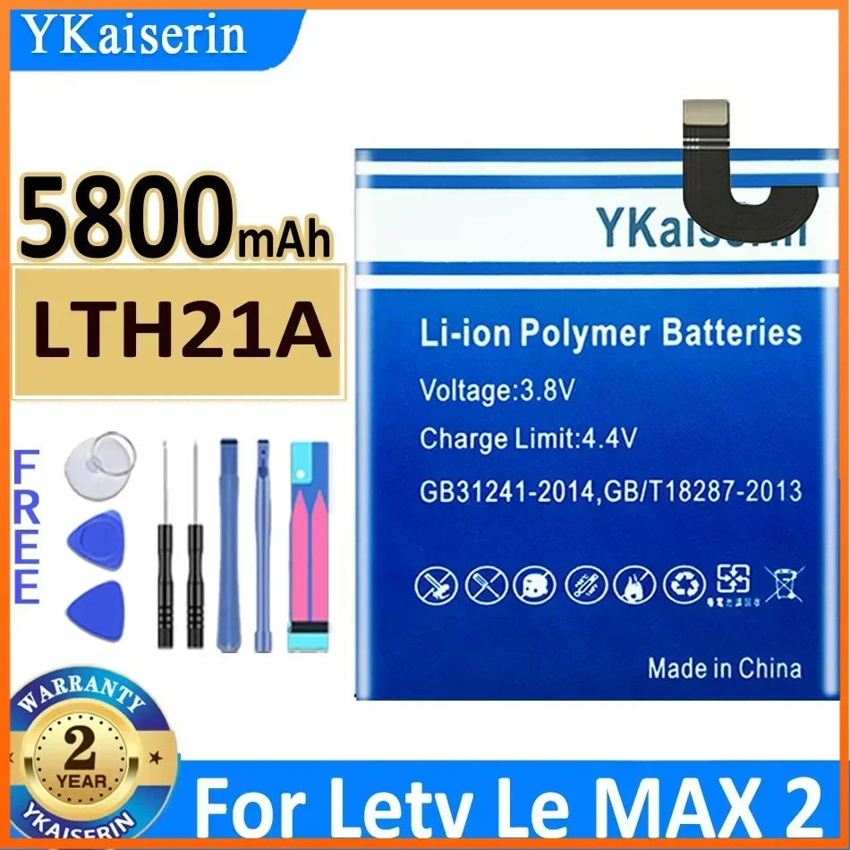 YKaiserin LTH21A Battery for Letv Le Max 2 Max2 5.7inch X820 X821 X822 X829 LeMax2 LTF23A for Letv Pro 3 Pro3 X720 X722 X728