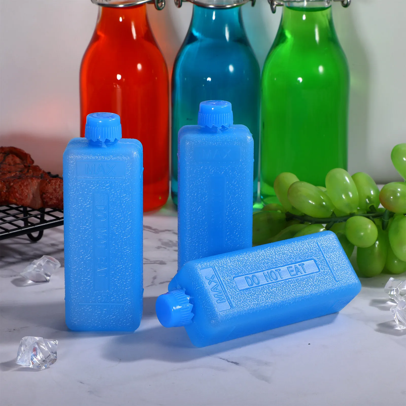 กล่องเก็บน้ำแข็งคริสตัลสำหรับพ - Food Storage Plastic บทวิจารณ์และราคา