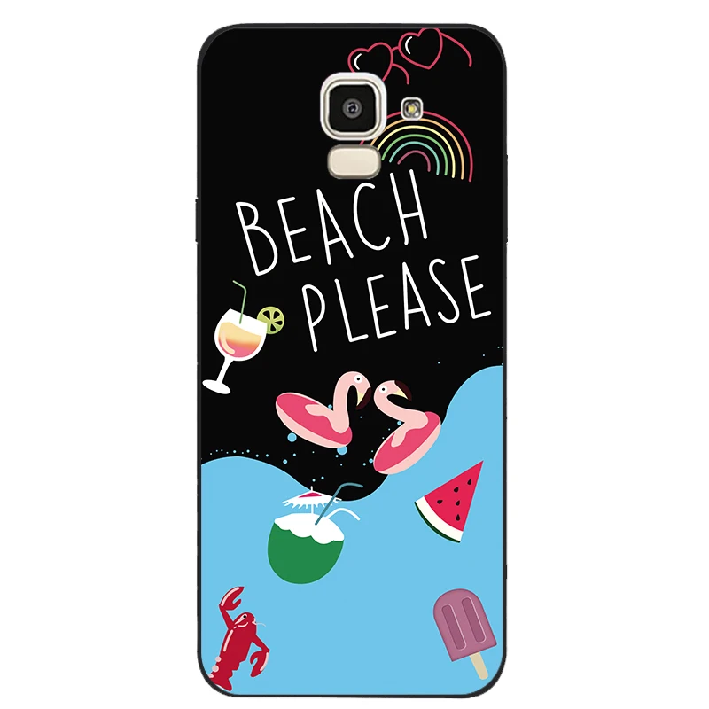 For Samsung J6 J6+ 2018 Case coque Soft TPU silicon Cover on For Samsung Galaxy J6Plus 2018 J 6 Plus J610 J610F Capas