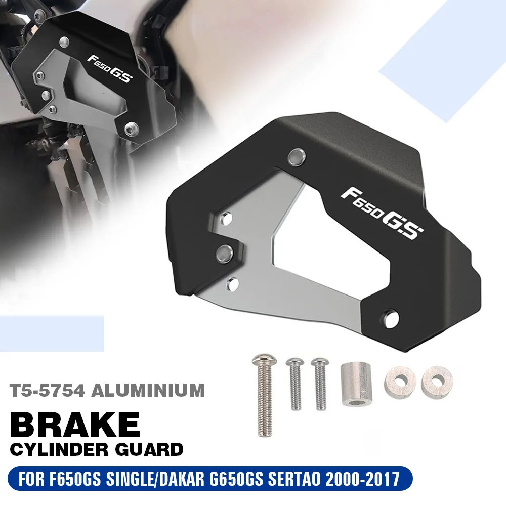 

Motorcycle For BMW F650GS Single/Dakar G650GS Sertao 2000-2015 2016 2017 FootPeg Rear Heel Plates Guard Protector Accessories