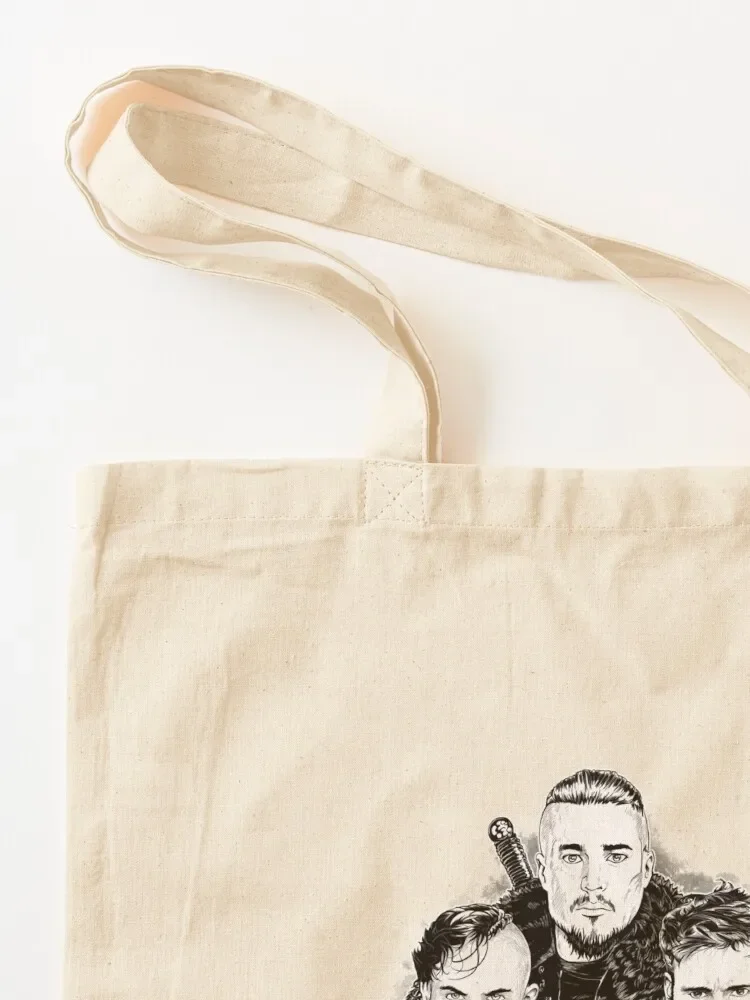 The Last Kingdom Portraits حمل حقيبة حمل حقيبة امرأة حقائب امرأة 2025 قماش حمل حقيبة أكياس القماش #3