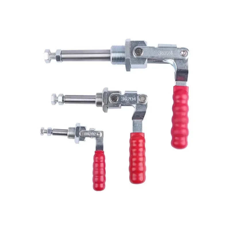 1pcs Toggle Clamps 300 Lbs Holding Capacity Plunger Stroke Clamp Heavy Duty Push Pull Toggle Clamp Welding Woodworking