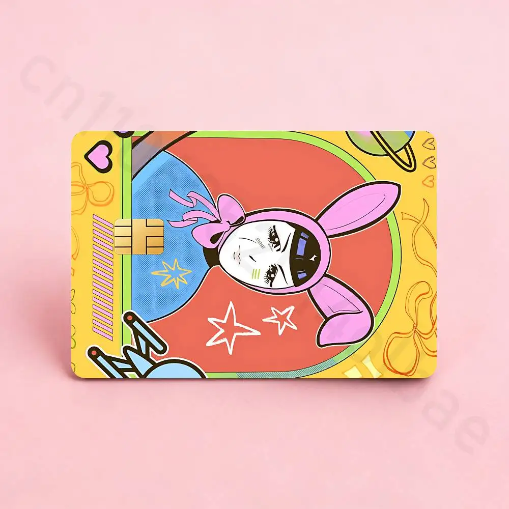 S-Star Trek Spock Space Credit Card Skin Stickers for Bank Card Bus Metro Card Sticker Waterproof Women Gift