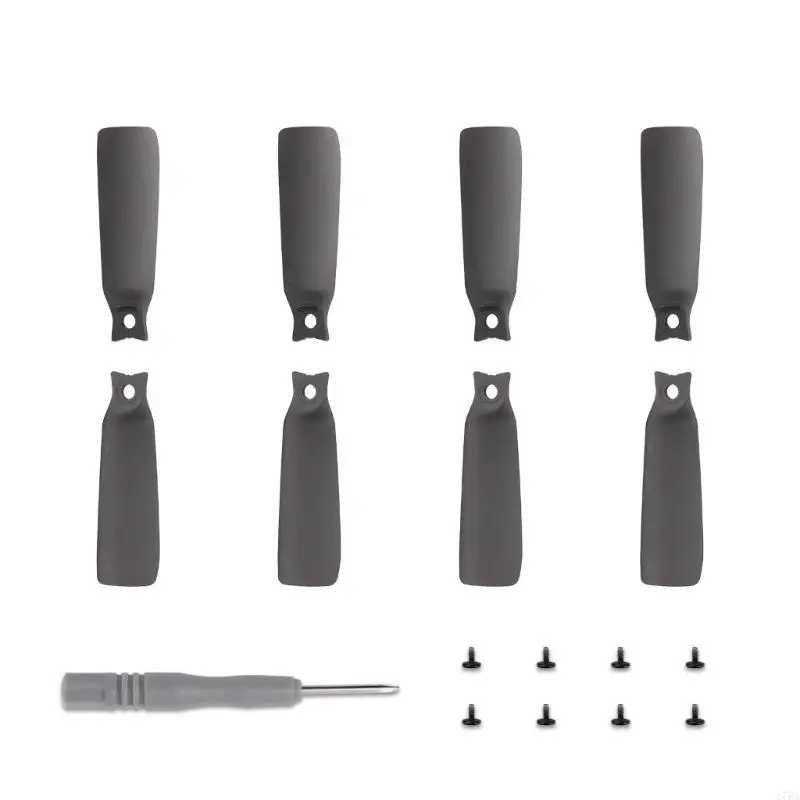 27RA High Strength Plastic Propellers Compatible for Flip Drones Low-Noise Propellers Easy Maintenance and Replacement