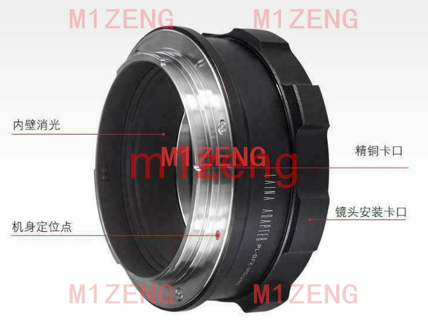 PL-GFX adapter ring for ARRI PL Lens to Fujifilm GFX g mount GFX50S GFX50R gfx100 gfx100s gfx50SII Medium Format camera