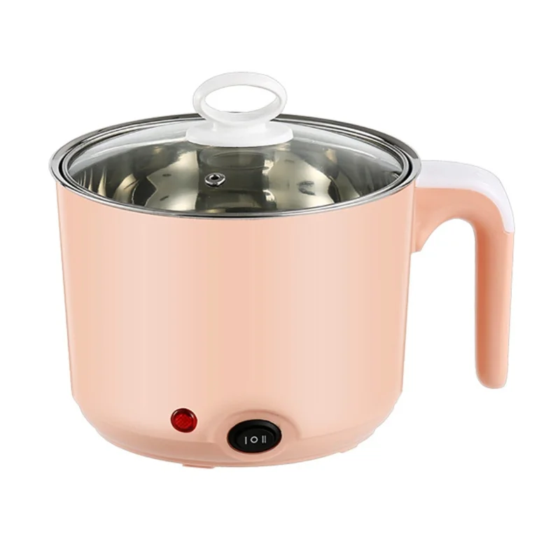 Electric Mini Hot Pot 1.5L Uniform Heating Multi Functional Compact Mini Electric Fondue Pot Rapid Noodles Cooker For Dormitory view 5