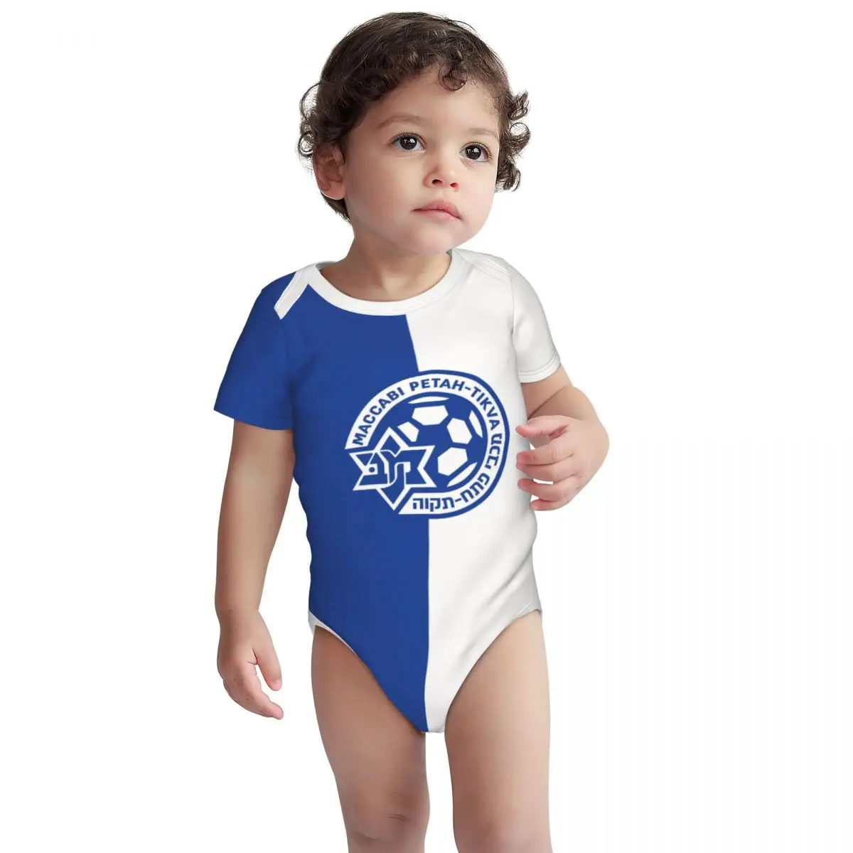 Maccabi Petah Tikva Baby Bodysuit Unisex Shirt Cotton Newborn Onesie Boy Girl Undershirt Outfit Baby Romper