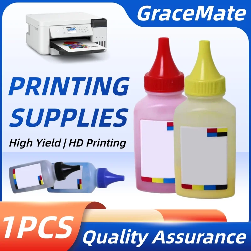 

4pcs Toner Powder CX517 517de Compatible for Lexmark CX417 CS517 CS517de CS317 CS317dn CX317 CS417 dn Printer Laser Toner