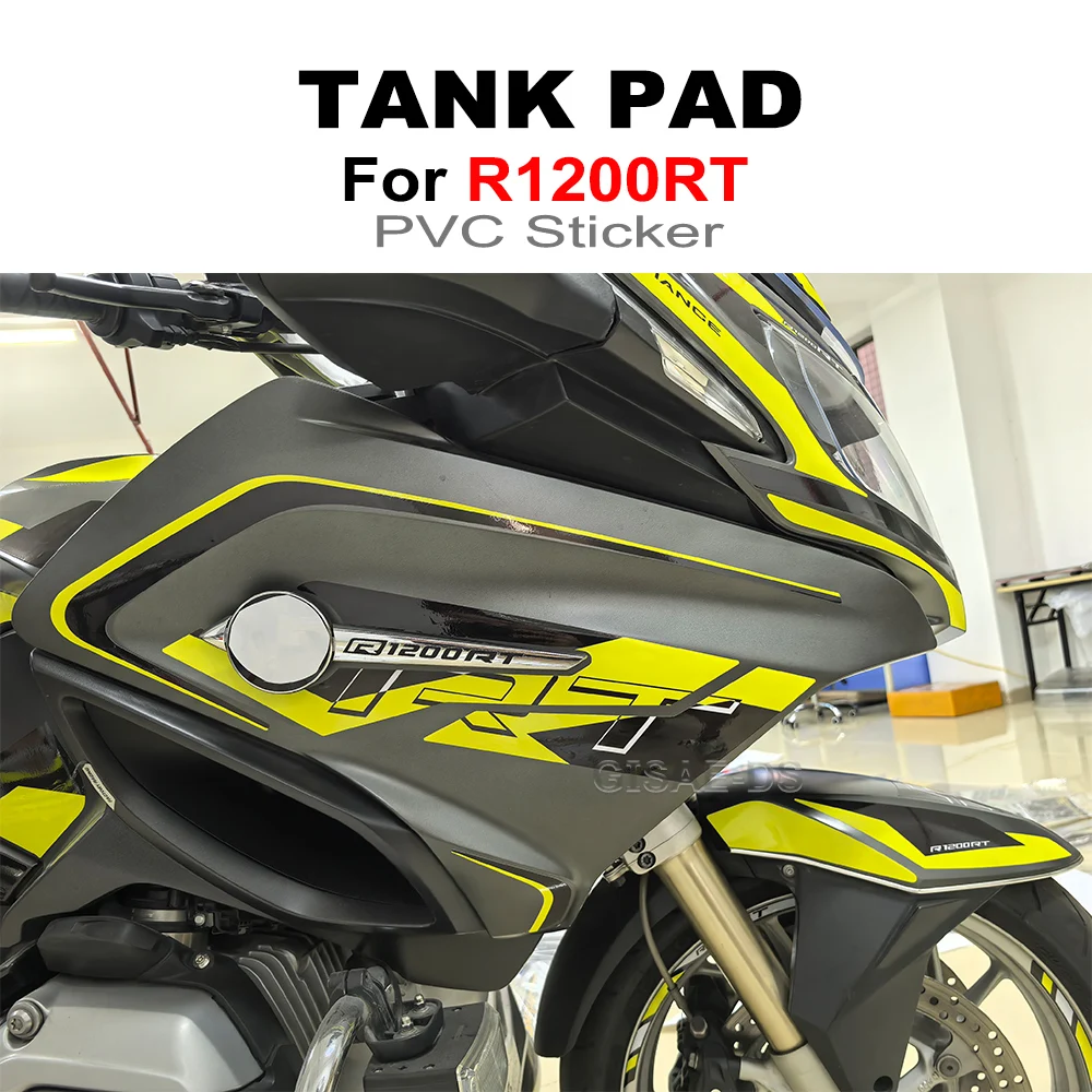 

New Motorcycle Body Fairing Trunk Luggage Cases Protector Tank Knee Pad Stickers Decals For BMW R1200 RT R1200RT r1200rt