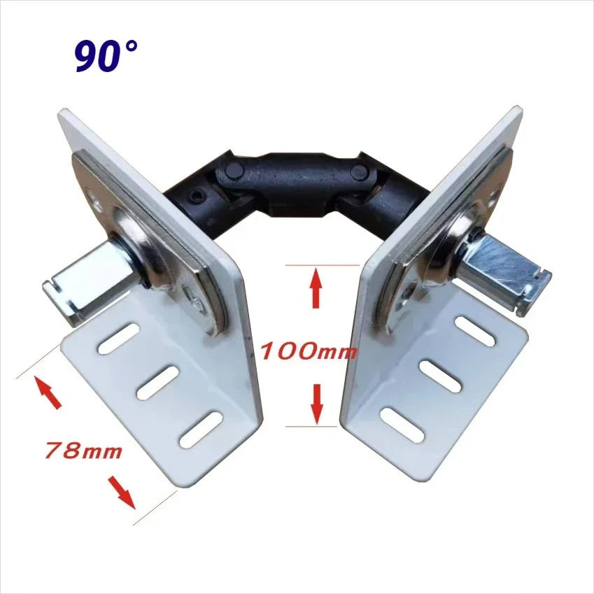 Motorized roller blinds accessories  Motorized curtain Tubular motor bracket 90 120  180 degree bracket Driving Tube Connector