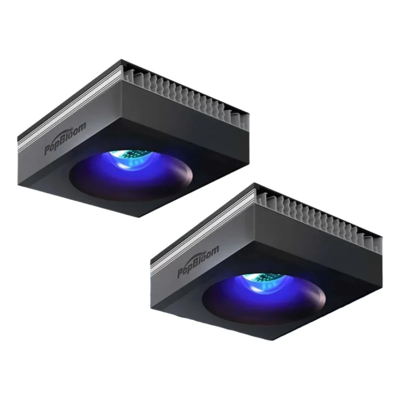 PopBloom RL90 WiFi Riff-Aquariumbeleuchtung 100W, Professionelle Marine-Aquarium-LED Vollspektrum für Riffkorallen SPS/LPS Fischbecken LED