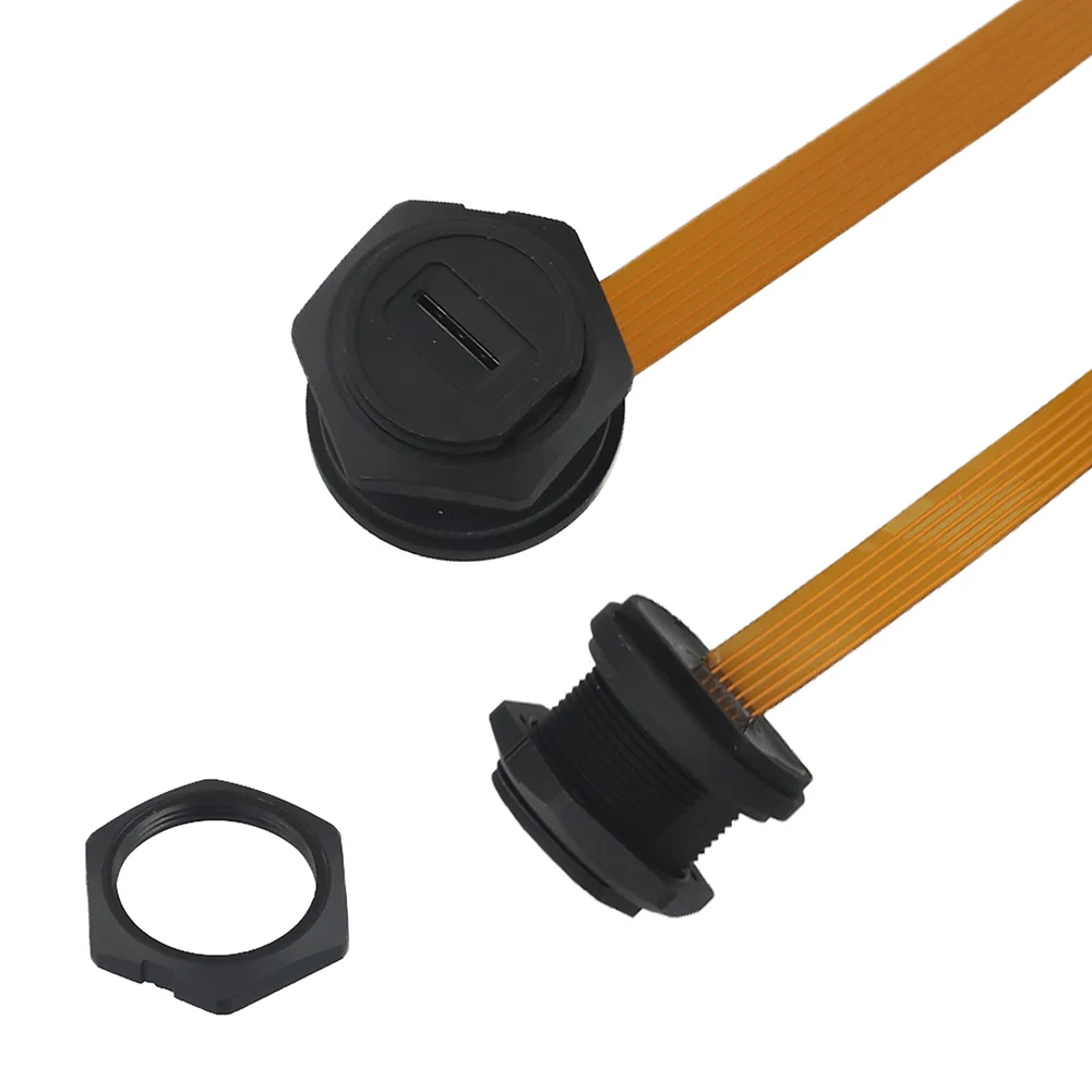 Easy Installation SIM Socket A Type 30cm E13 Waterproof Connector Back Mount SIM Connector Durability Over 50000 Cycles