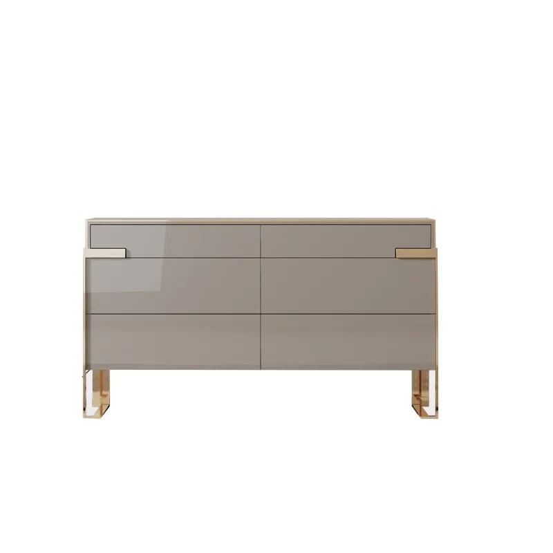 

Italian light luxury door cabinet, simple modern living room wall decorative cabinet, entrance hall cabinet