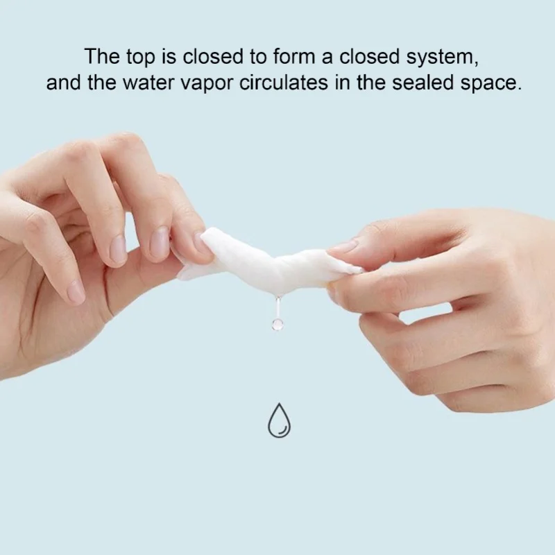 아기 물티슈 워머 USB 일정한 온도 휴대용 물티슈 히터 온도 조절 따뜻한 보관함 디스펜서 5V 화이트