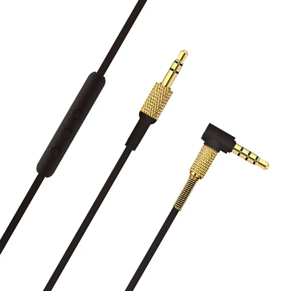 Сменный аудиокабель длиной 1,2 м для Marshall Major II 2, шнур для наушников с дистанционным управлением громкости микрофона для Iphone Samsung