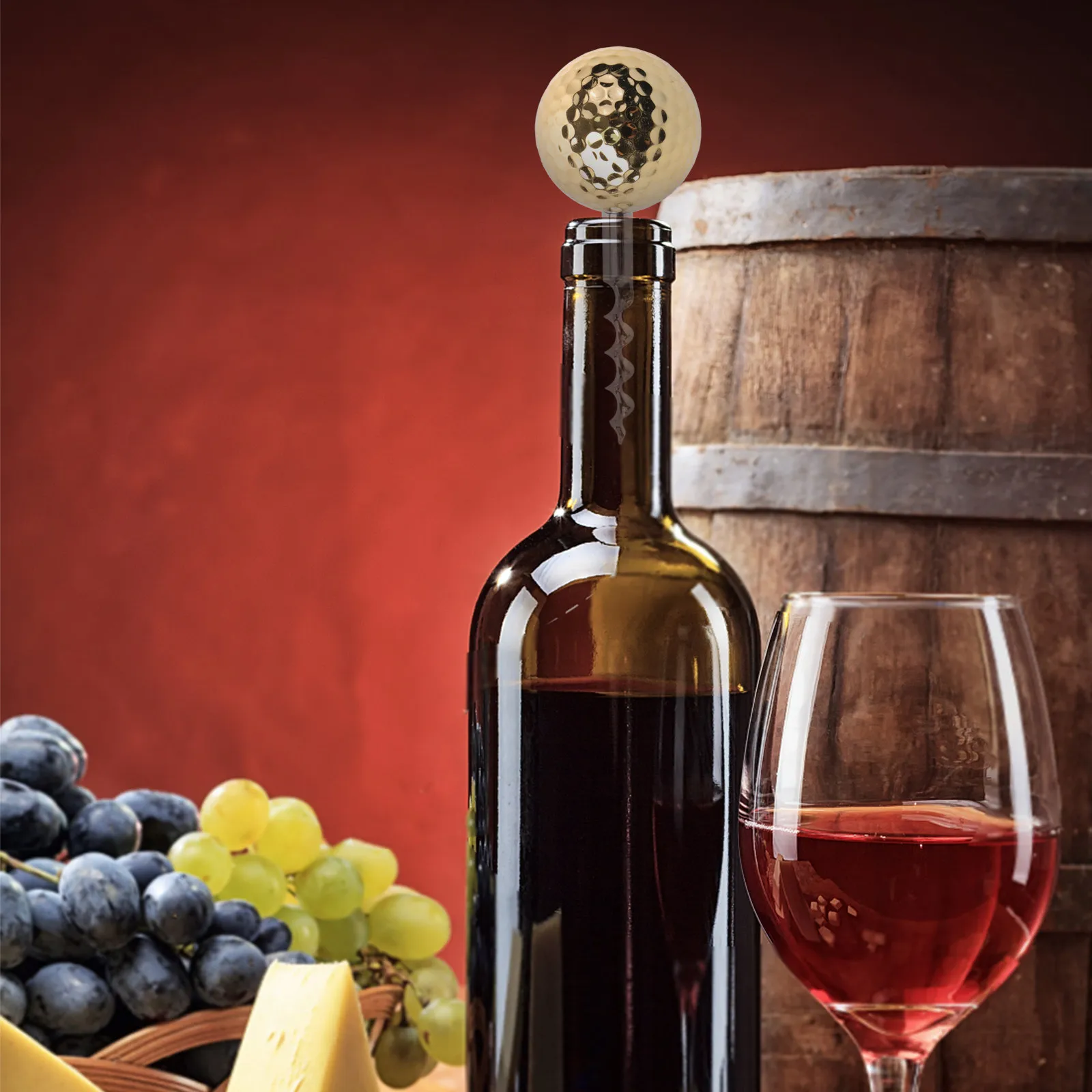 

Карманный штопор для вина, портативный открыватель для маленьких бутылок, простой дизайн, ручной открыватель для вина для путешествий, инструмент для напитков для кемпинга