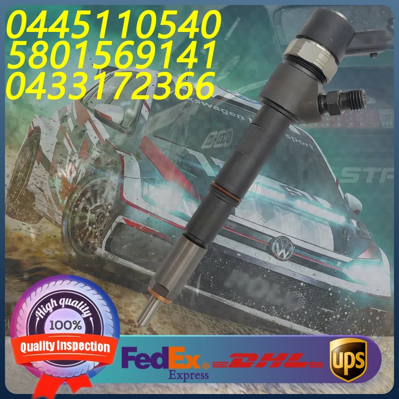 

0445110540 5801569141 Common Rail Injector For Case New Holland T4 Powerstar 3.4 Iveco F5H Engine