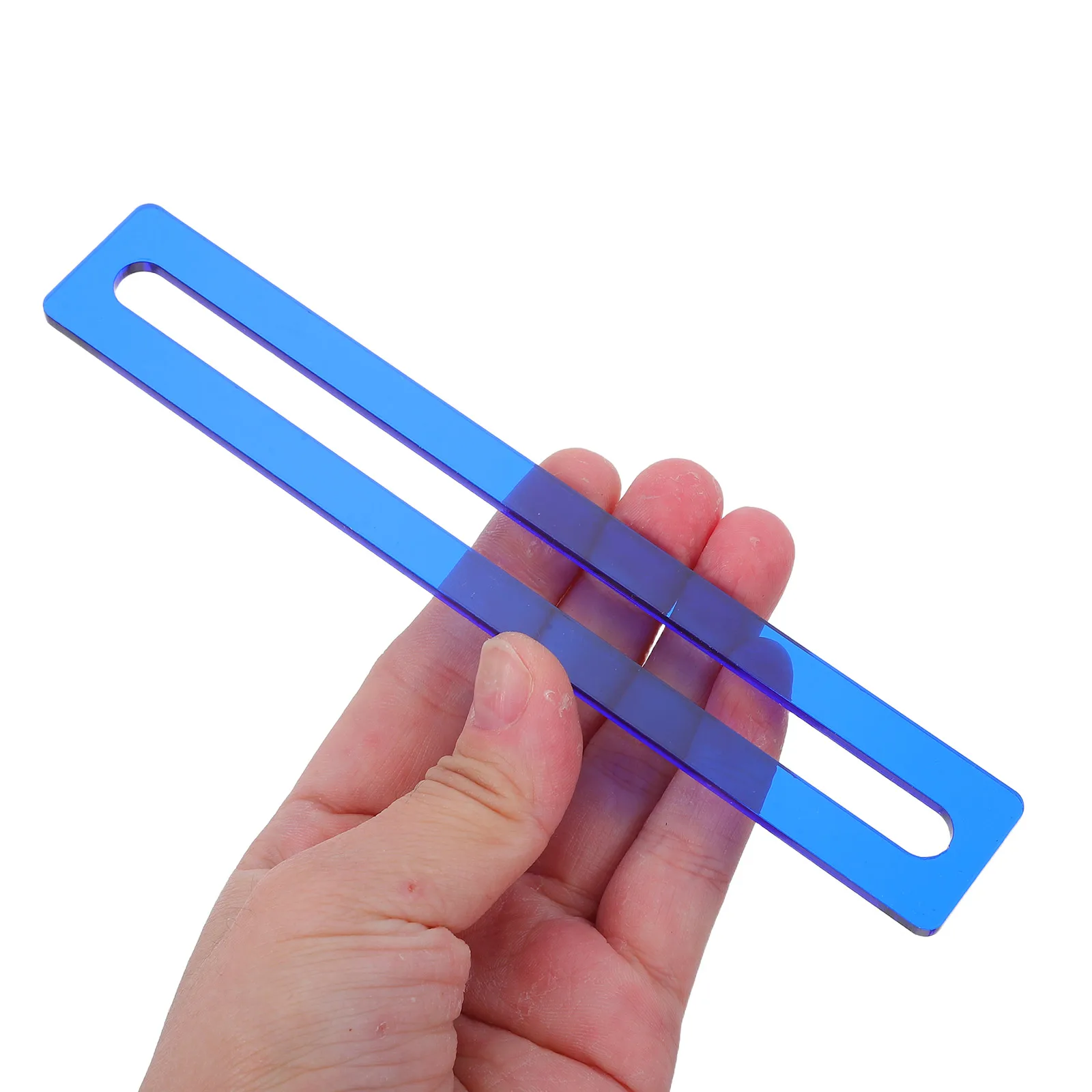 

6Pcs Guided Reading Strips - Flexible Acrylic Bookmark Ruler for Dyslexia - Reading Tracking Highlighter Tool for