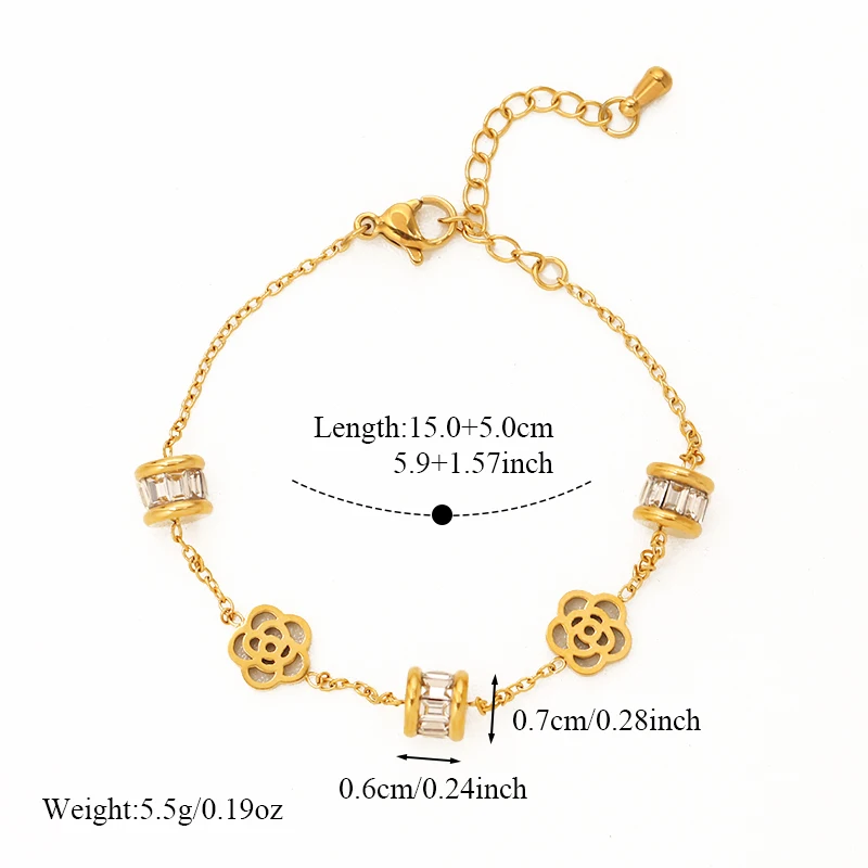 EILIECK 316L Edelstahl Seestern-Muschel-Charm-Armband für Damen, Trendiges Strand-Stil-Kordelarmband, Wasserdichter Schmuck, Geschenk – Detail 16