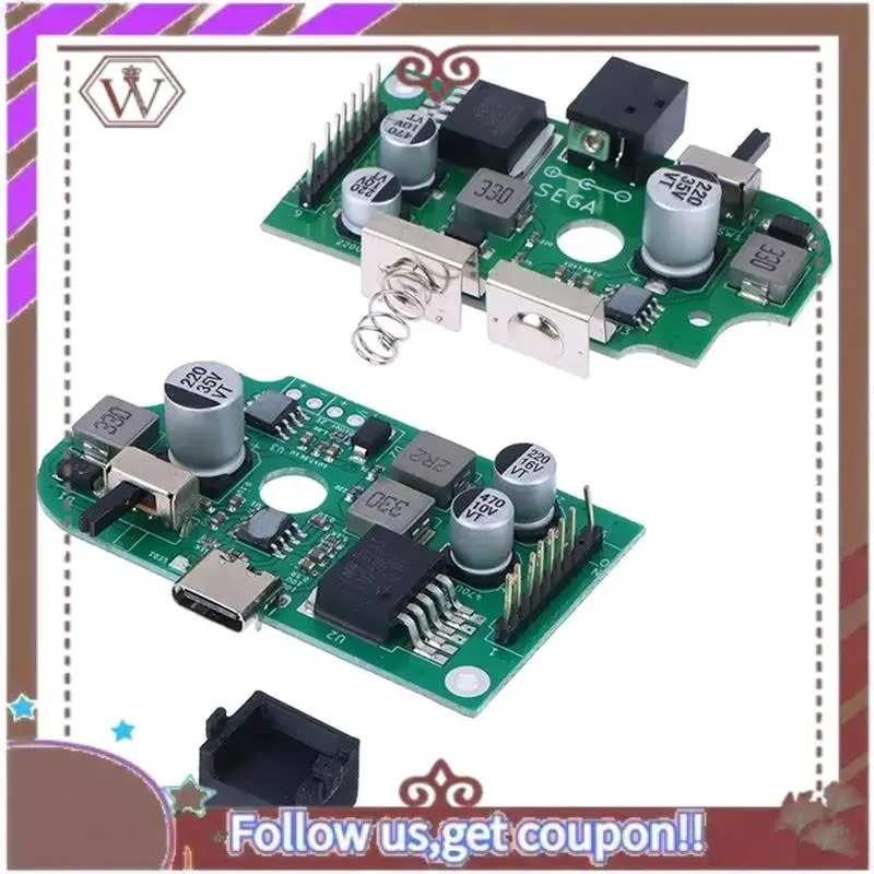 ABBG-For Sega Game Gear اللوحات الأم وUSB ولوحات الصوت طقم إصلاح شامل C