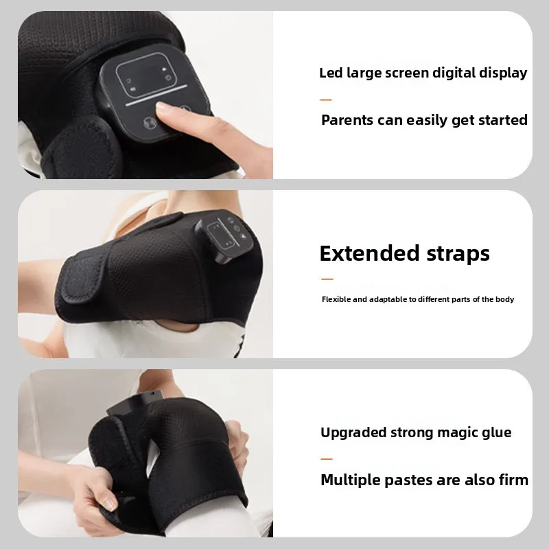 전기 가열 무릎 보호대 뜸 온열 압박 무릎 관절 마사지기 진동 마사지 다리 보호대