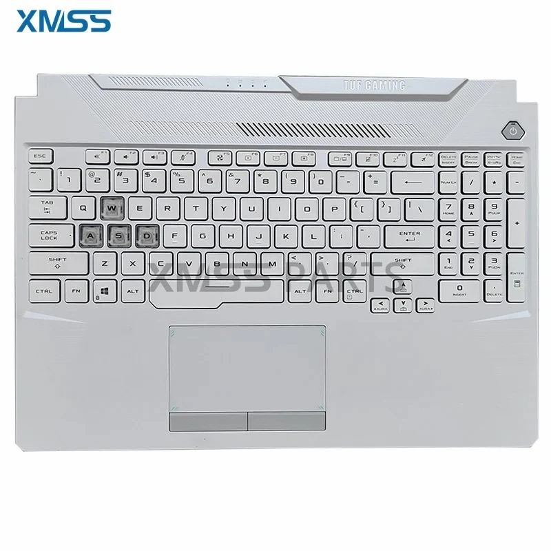 Nowa górna obudowa z podpórką pod nadgarstki i podświetlaną klawiaturą do ASUS FA506 FX506 FA506HM FA506QM — zdjęcie produktu 6