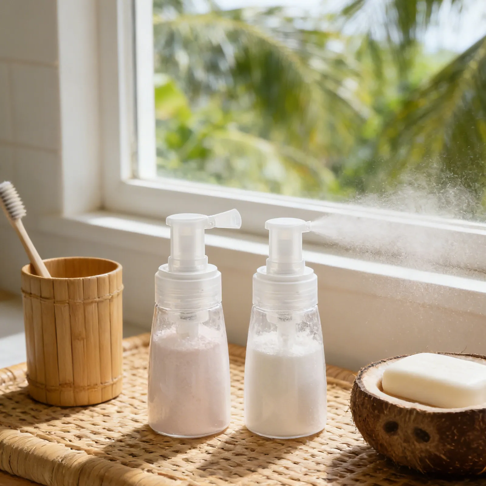 

2 шт. портативные многоразовые компактные распылители для сухой пудры, дозаторы для парикмахерских и салонов, пустые контейнеры-спреи для дома