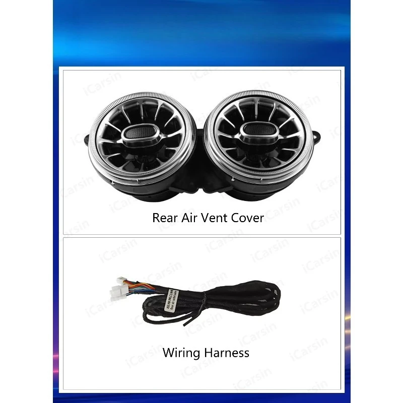 W217 W222 Coupe Dynamic C217 Light Strip, 64 Color RGB Interior Ambient Light Luxury Two Door Sedan Car Decor Upgrade Parts view 4